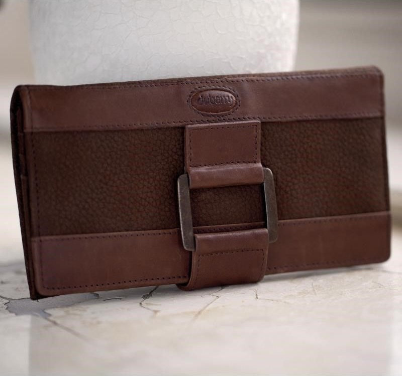 Dunbarry Dnbrody Women's Leather Purse in Walnut