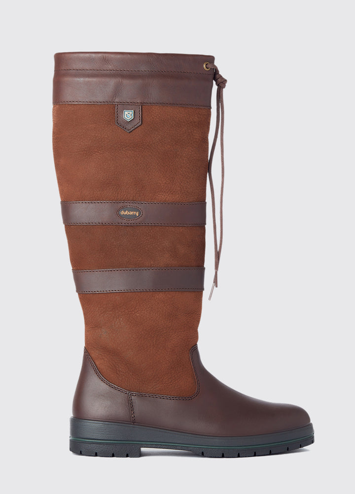 Dubarry Galway Leather Country Boot Walnut