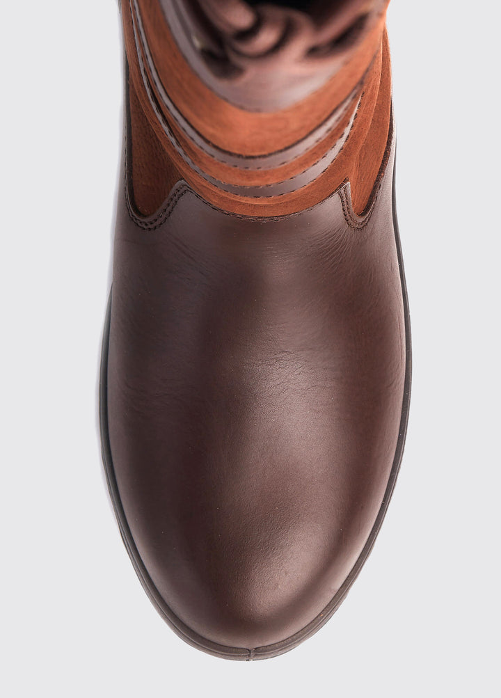 Dubarry Galway Leather Country Boot Walnut