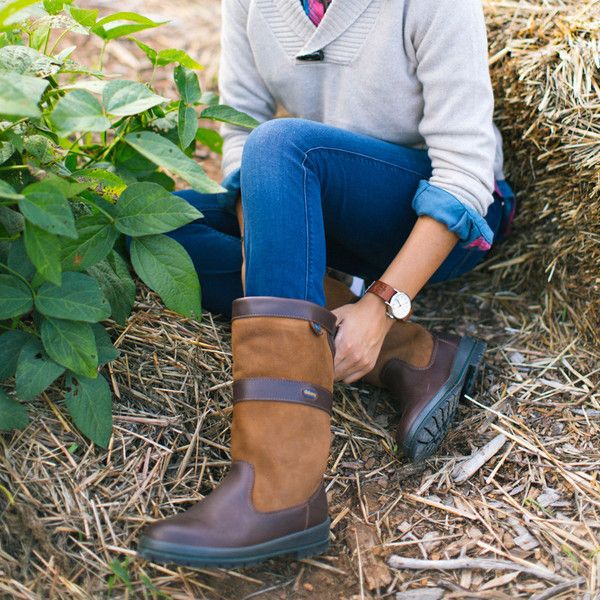 Dubarry Kildare Leather Country Boot Brown for Women