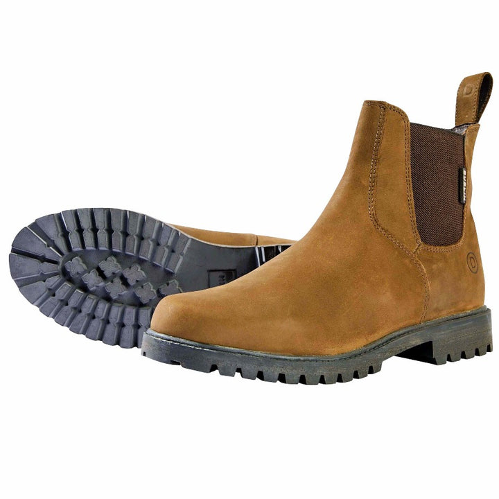 Dublin Ventura Boots III waxy brown leather ladies chelsea boots