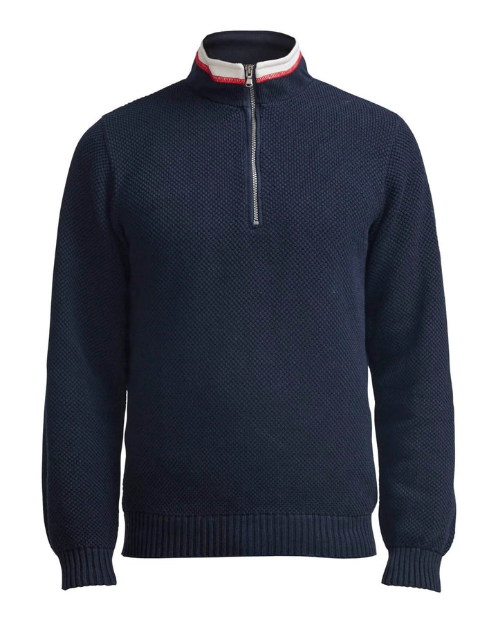 Holebrook Men's Classic WP Windproof Sweater Jumper in Navy