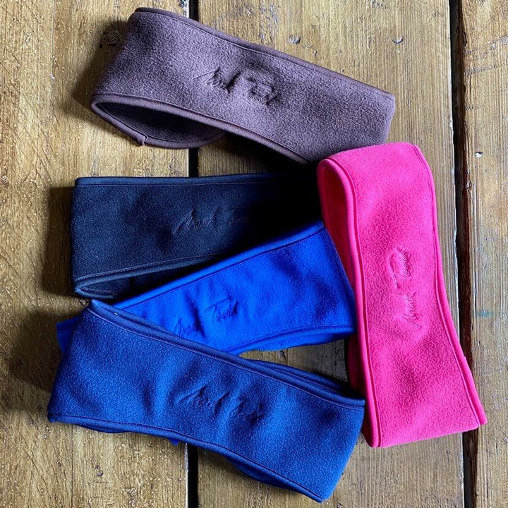 Mark Todd Ear Warmer Headbands in Fuchsia, Chocolate, Black, Royal Blue and Navy