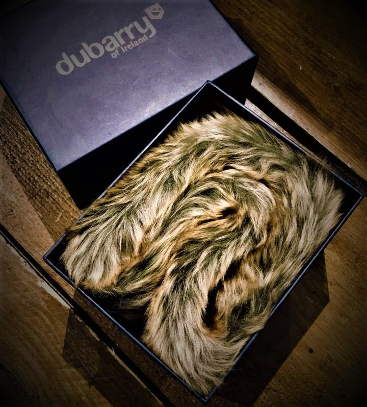 Dubarry Faux Fur Headband Chinchilla